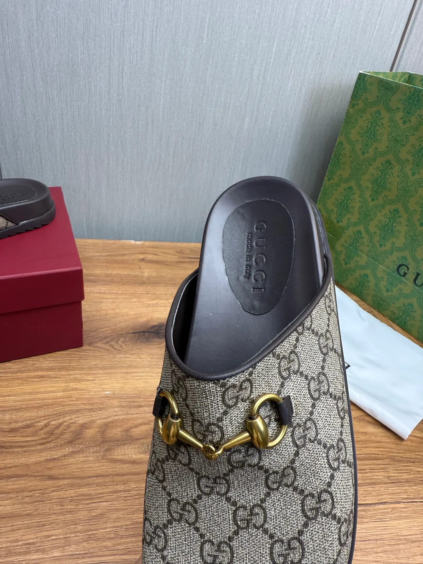 Men's men's shoes💰Pili 400💰Maoli 440💰 ＧＵＣＣＩGucci. Popular couple slippers hot sale🩷💚 🩴Official website one to one production 35-45 size 45 46 🉑️Customized!